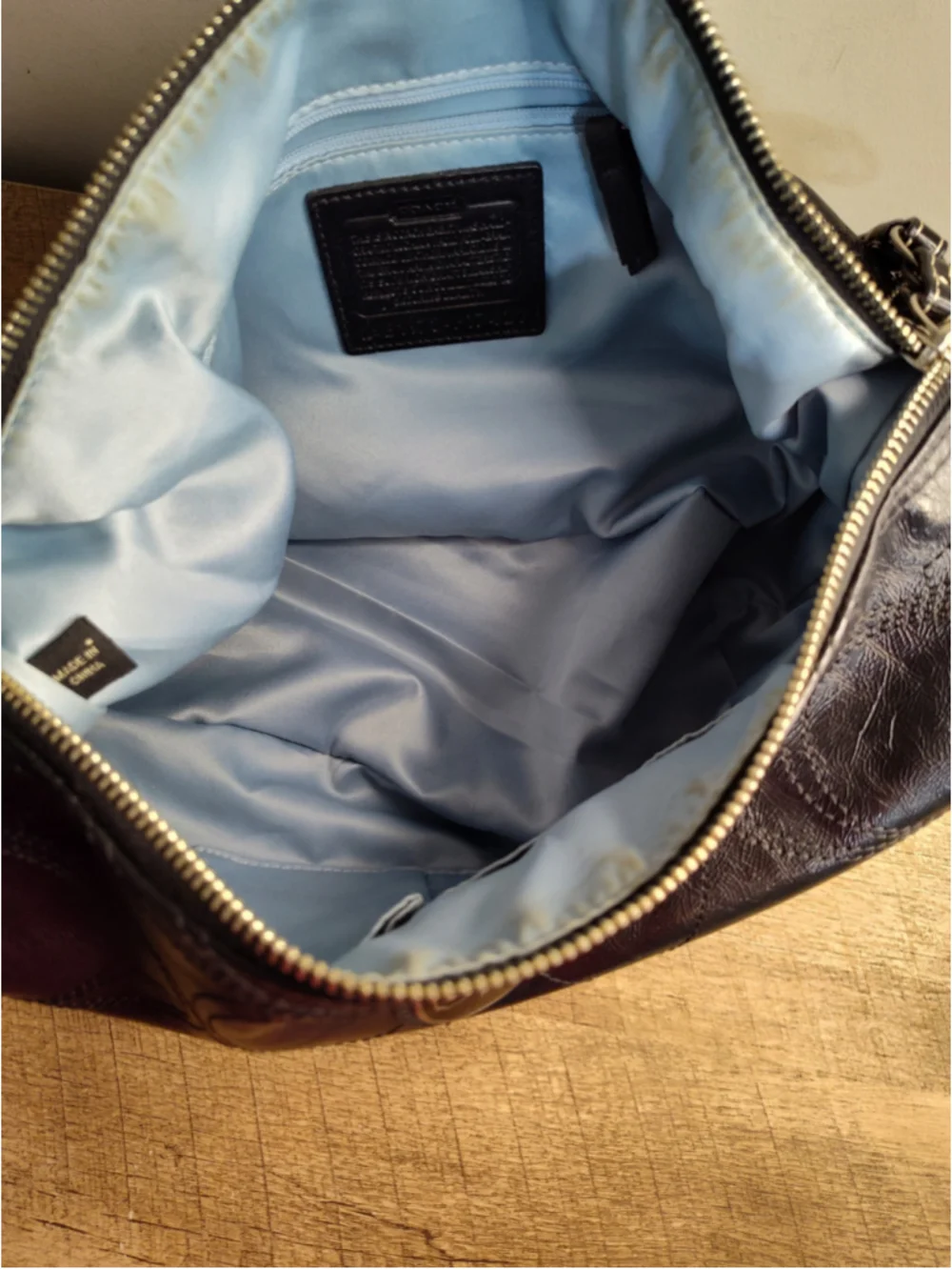 Women's Coach Black Hobo Bag One Size